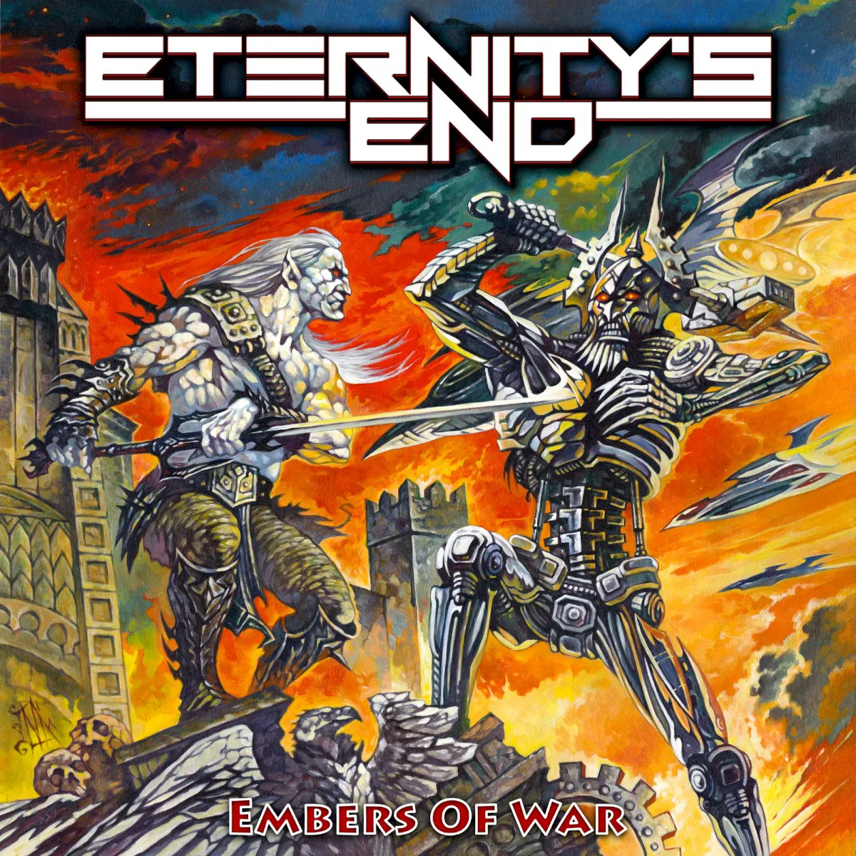 Cover of Eternity's End – Embers of War