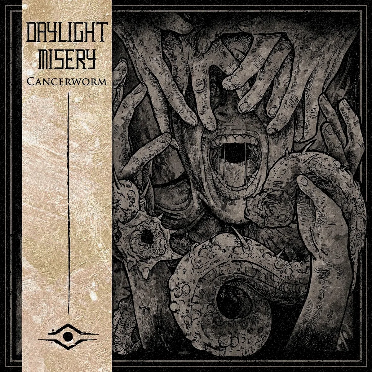 Obal albumu Sakis Tolis, Gus G., Daylight Misery, Aaron Stainthorpe – Cancerworm