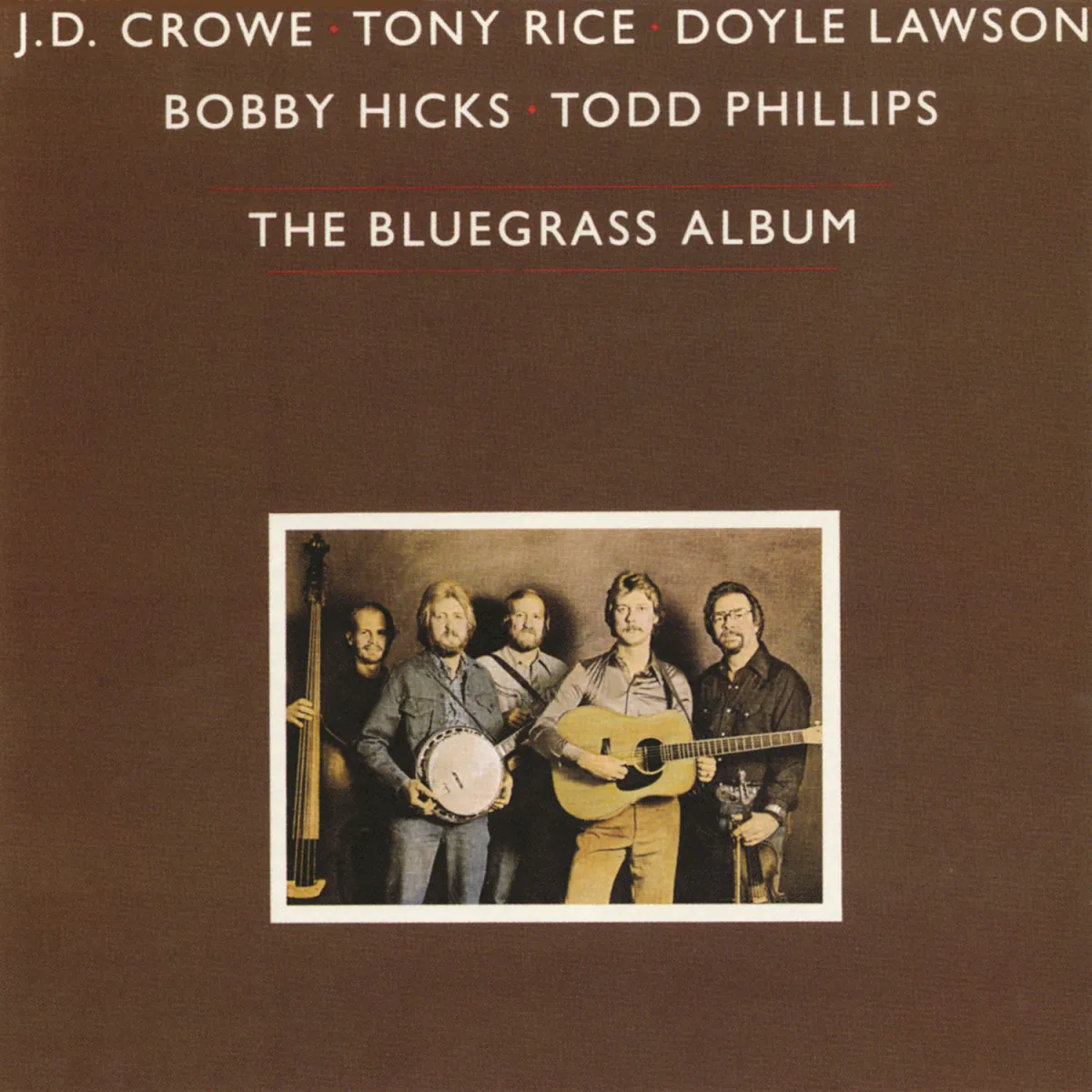 Cover of The Bluegrass Album Band – The Bluegrass Album