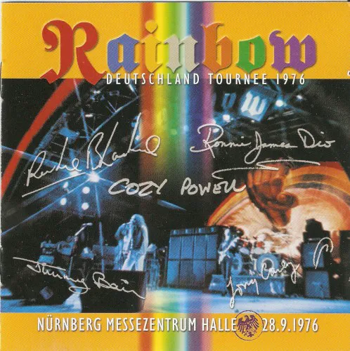 Cover of Rainbow – Live in Nürnburg 1976 – Nürnberg Messezentrum Halle 28.9.1976