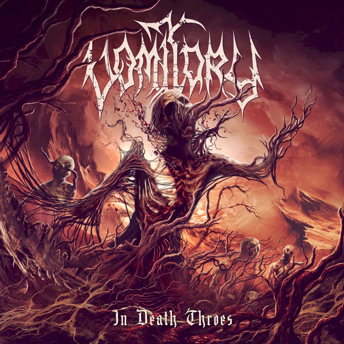 Obal albumu Vomitory – In Death Throes