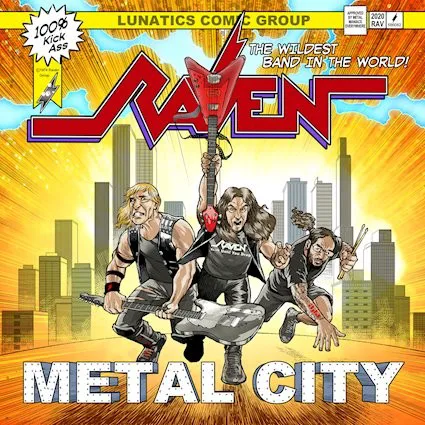 Cover of Raven – Metal City