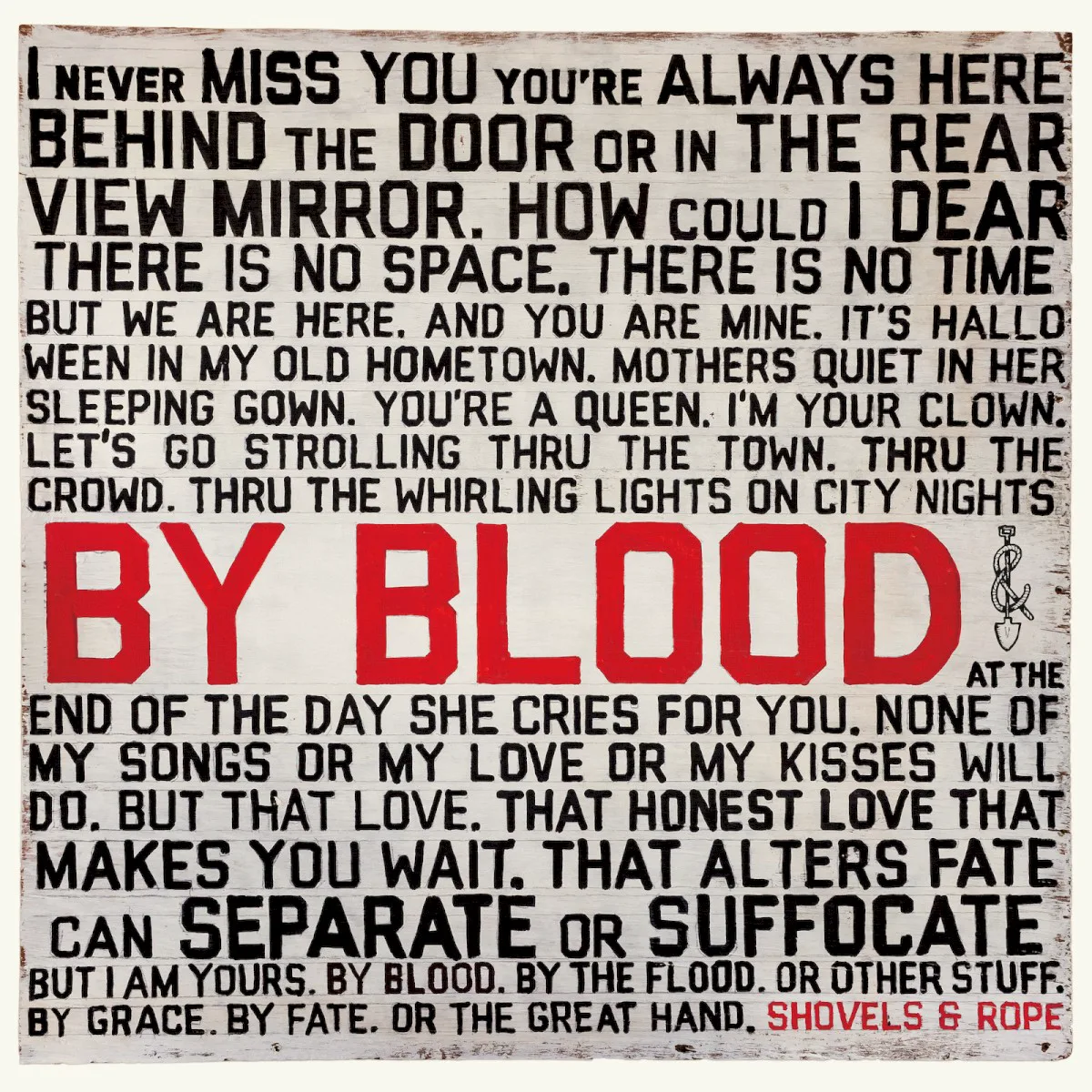 Cover of Shovels & Rope – By Blood