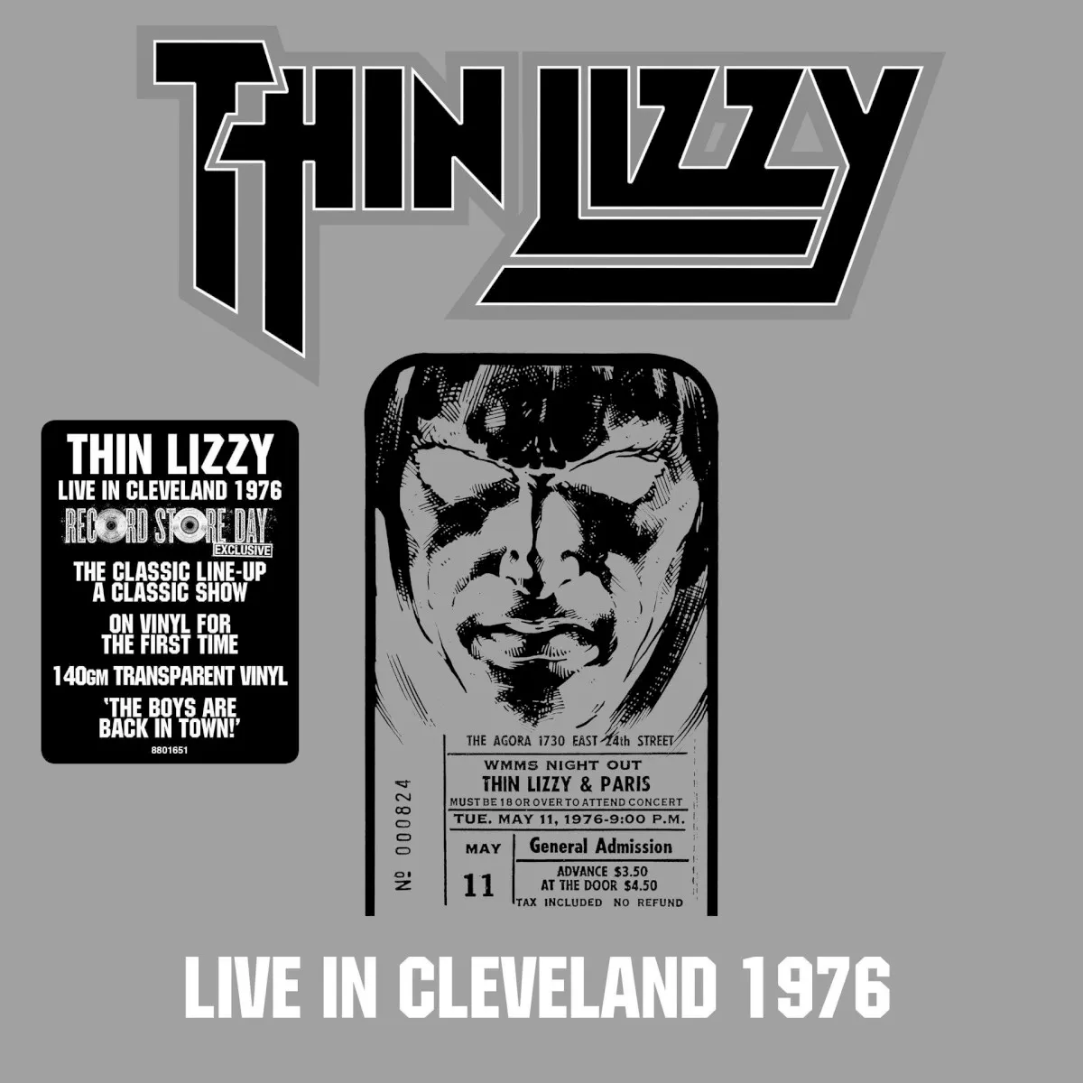 Cover von Live in Cleveland 1976