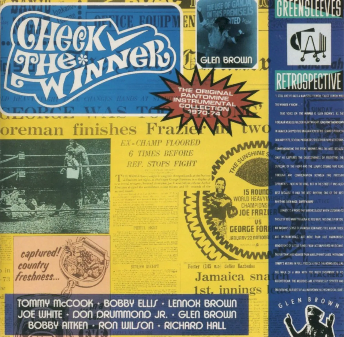 Obal alba Check the Winner (The Original Pantomine Instrumental Collection 1970-74)