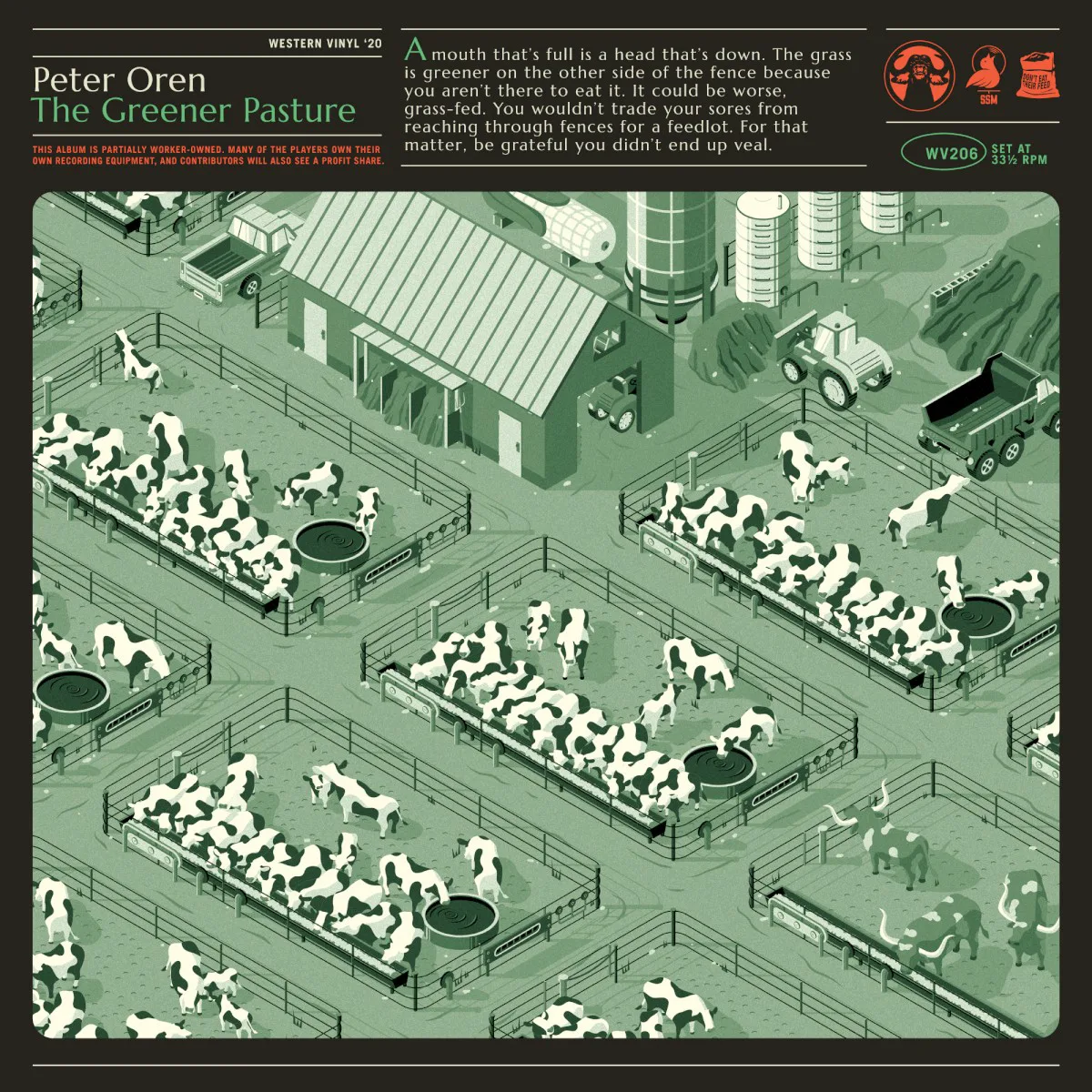 Cover of Peter Oren – The Greener Pasture