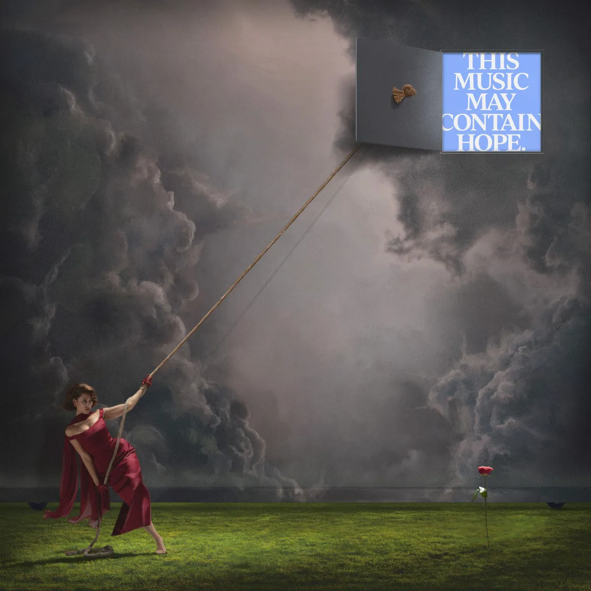 Obal alba RAYE – THIS MUSIC MAY CONTAIN HOPE.