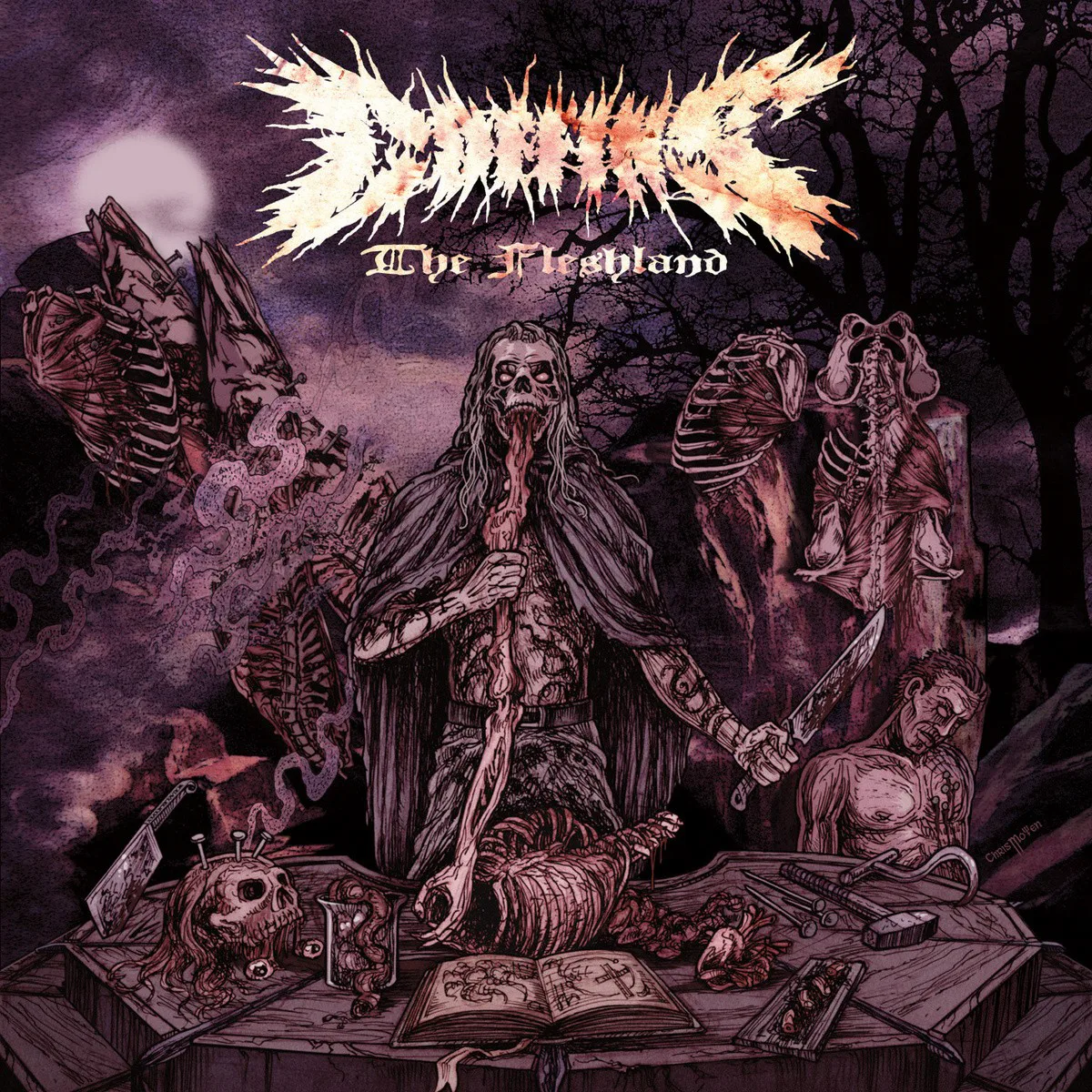 Obal alba Coffins – The Fleshland