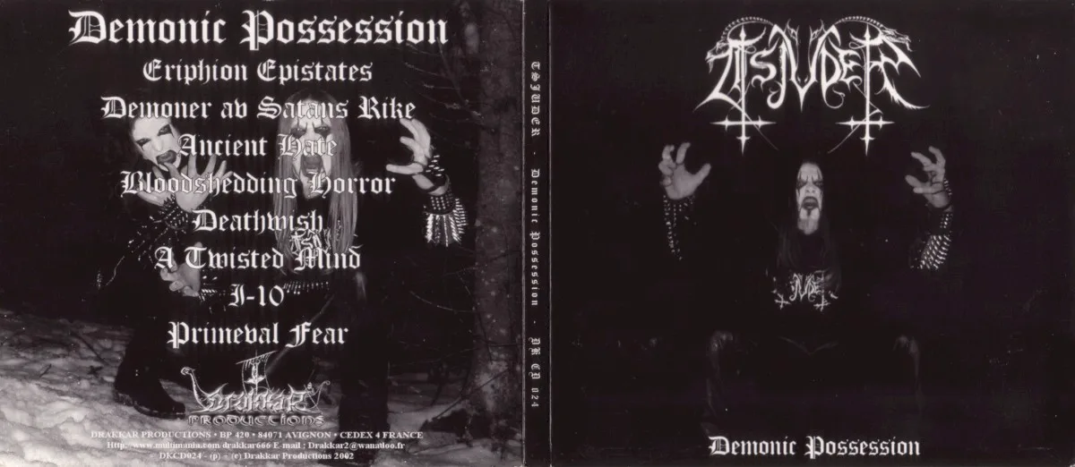 Cover of Tsjuder – Demonic Possession