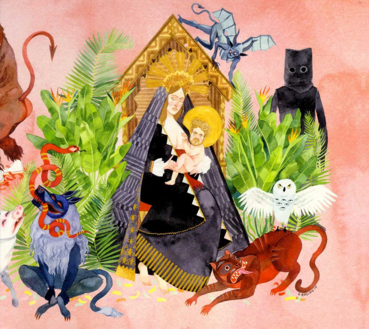 Obal alba Father John Misty – I Love You, Honeybear