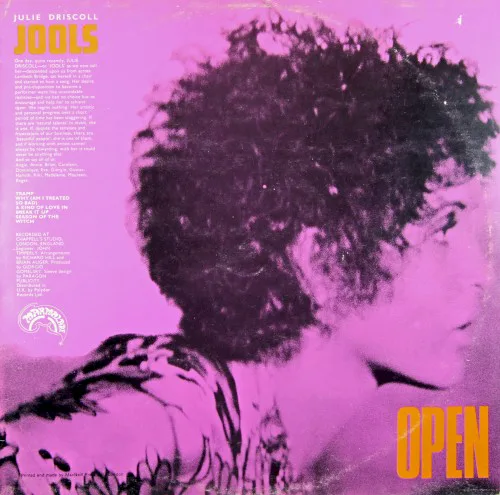 Cover of Julie Driscoll, Brian Auger & the Trinity – Open