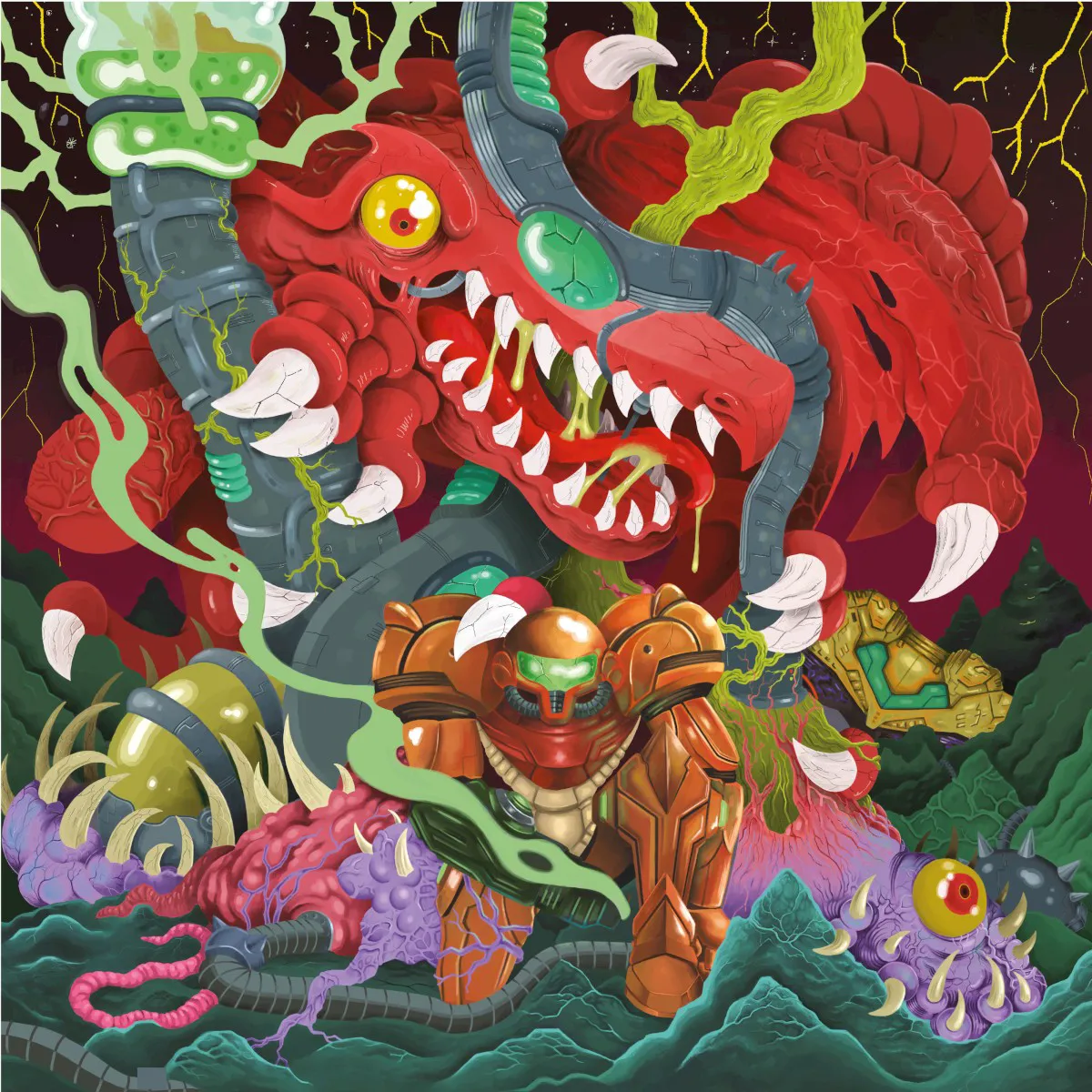 Obal alba Super Metroid (OST Recreated)