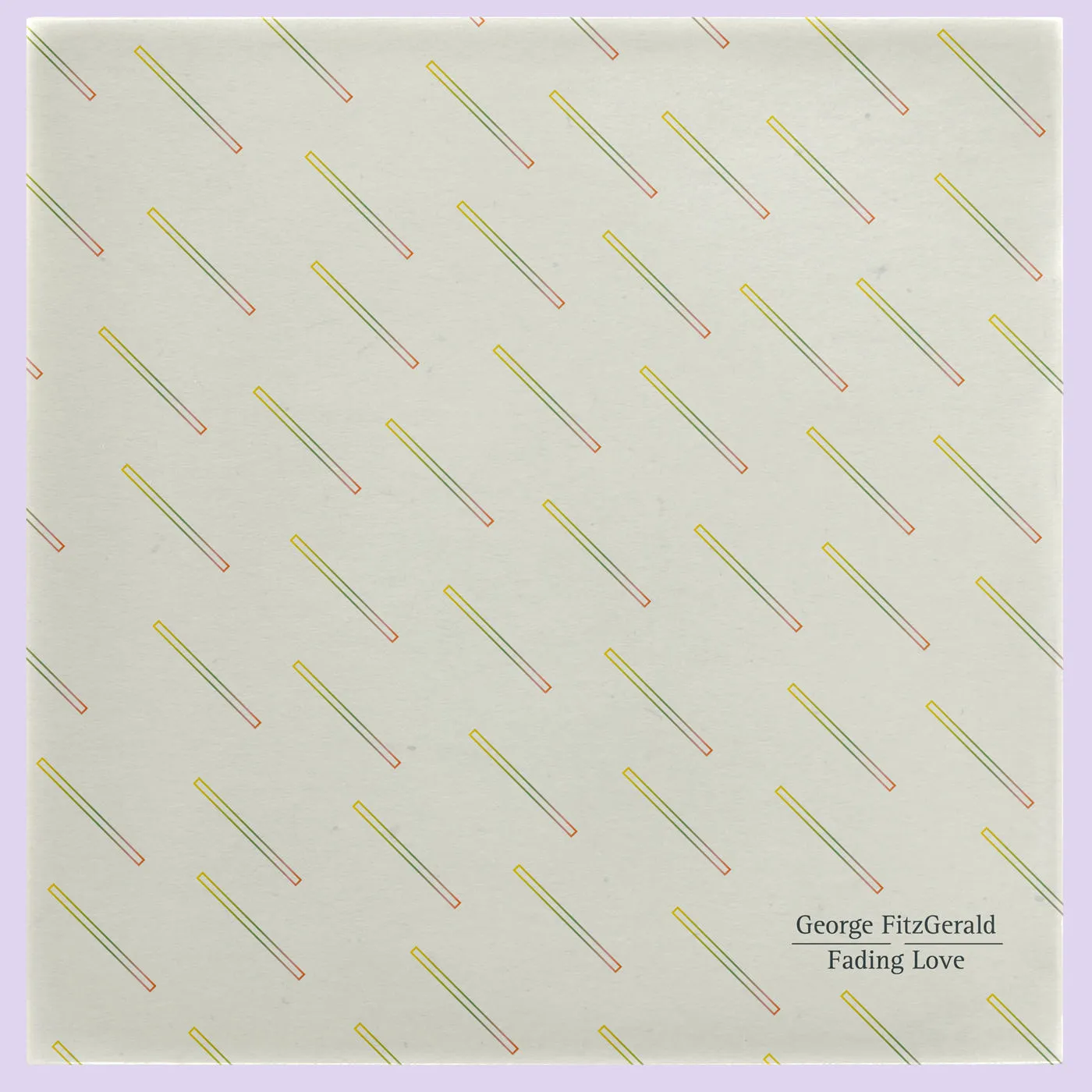 Cover of George FitzGerald – Fading Love
