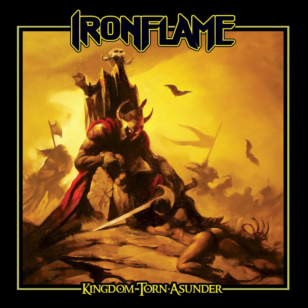 Cover of Ironflame – Kingdom Torn Asunder