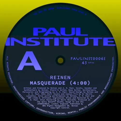 Obal alba REINEN – Masquerade