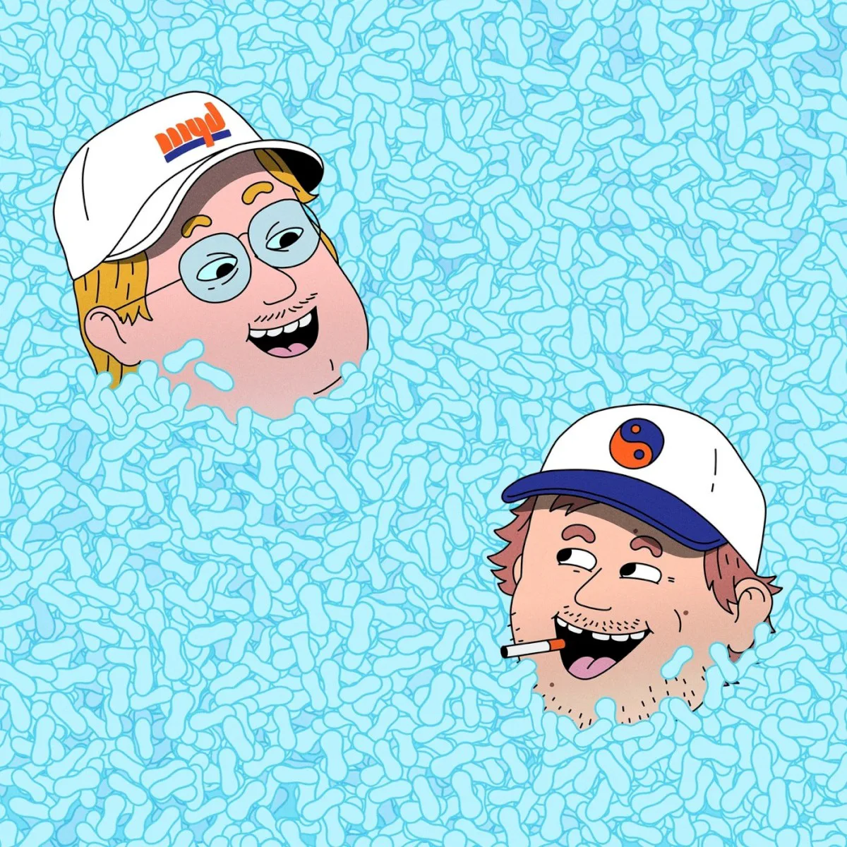 Cover of Mac DeMarco, Myd – Moving Men (Remixes)