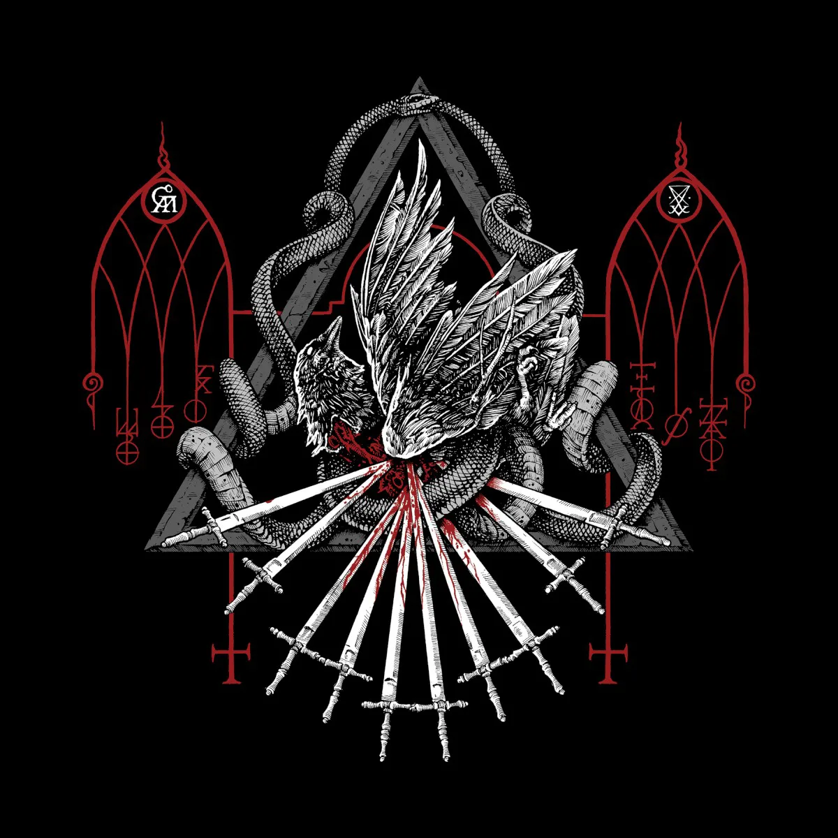 Cover of Goatwhore – Angels Hung From the Arches of Heaven