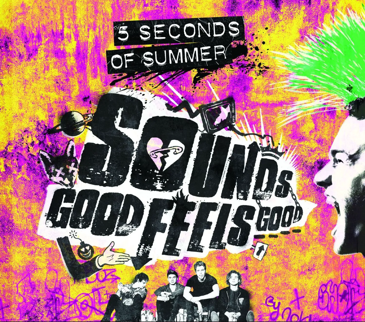Obal albumu 5 Seconds of Summer – Sounds Good Feels Good