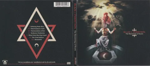 Obal alba Blaze of Perdition – The Harrowing of Hearts