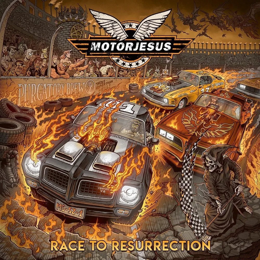 Cover of Motorjesus – Race to Resurrection