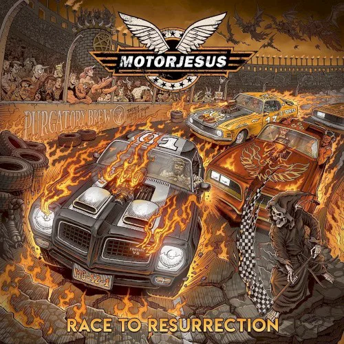 Cover of Motorjesus – Race to Resurrection