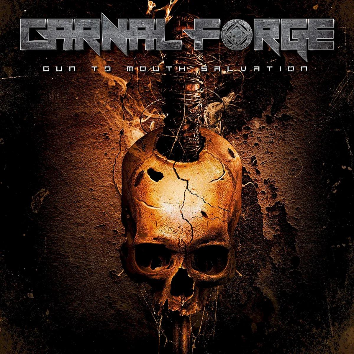 Cover of Carnal Forge – Gun to Mouth Salvation