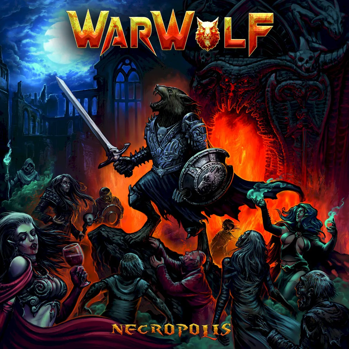 Obal alba WarWolf – Necropolis