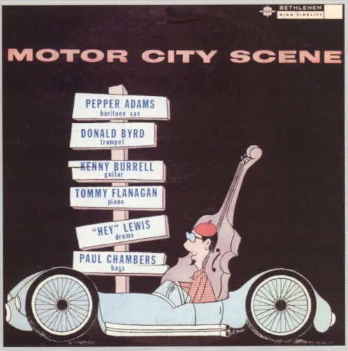 Cover of Donald Byrd, Pepper Adams – Motor City Scene