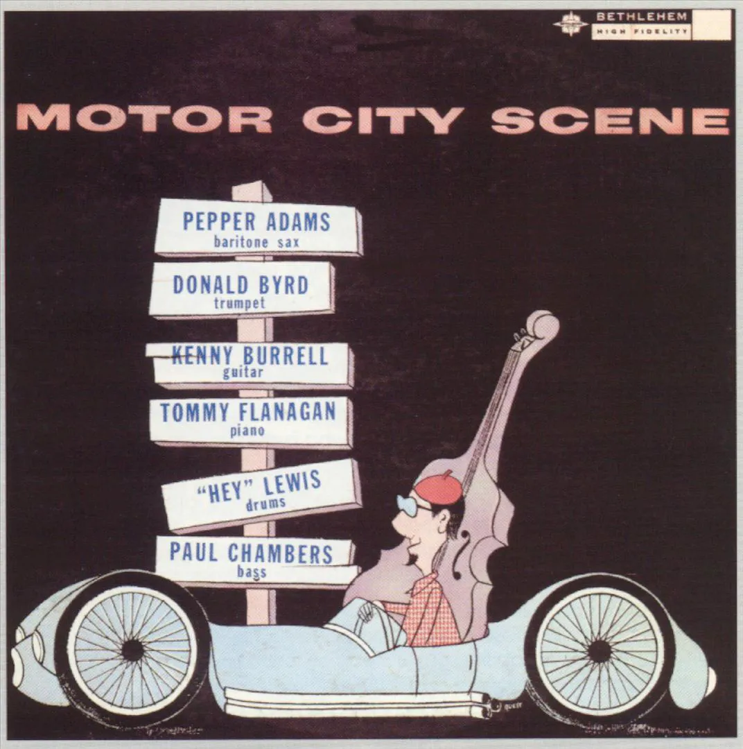 Cover of Donald Byrd, Pepper Adams – Motor City Scene