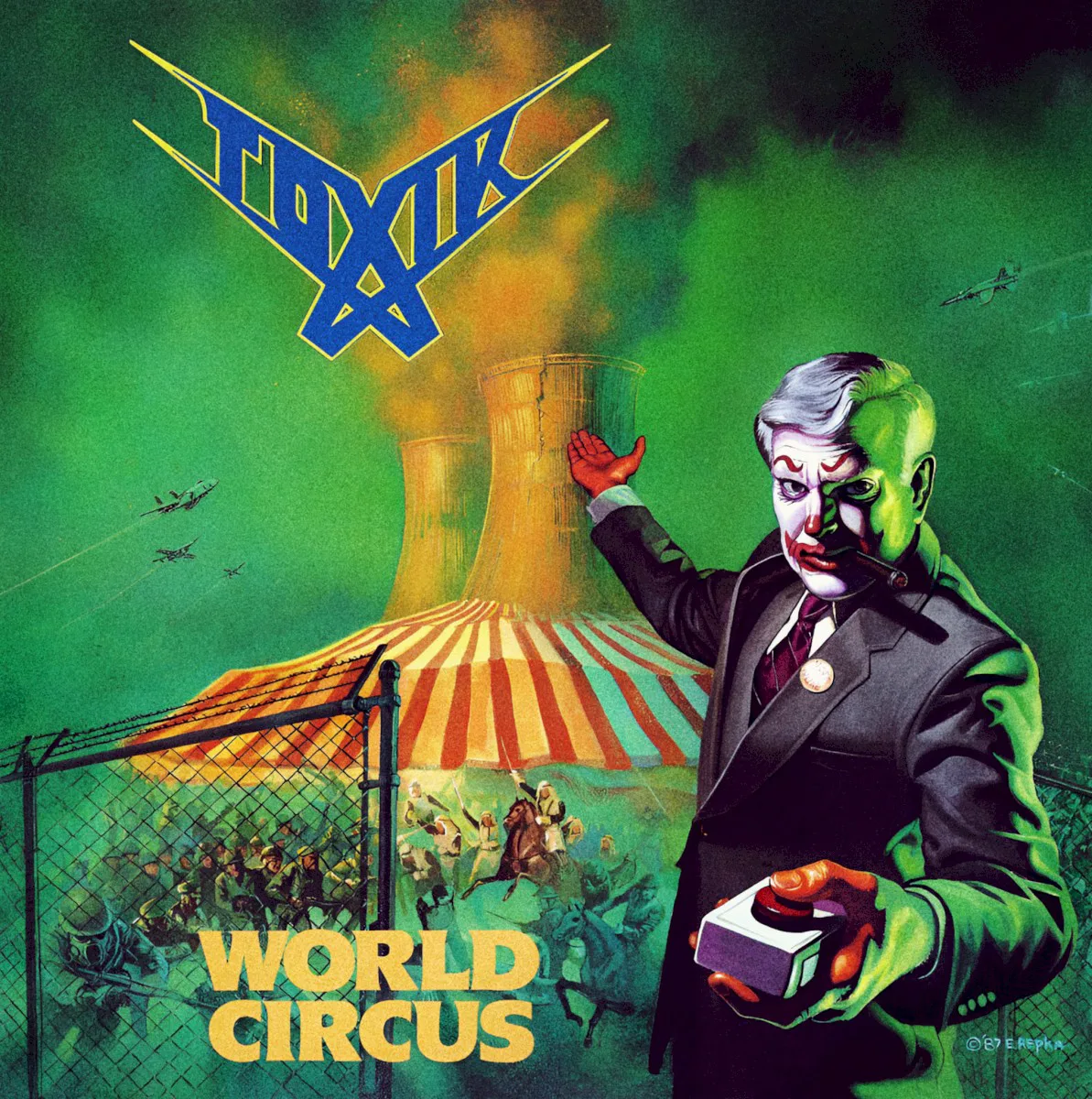 Cover of Toxik – World Circus