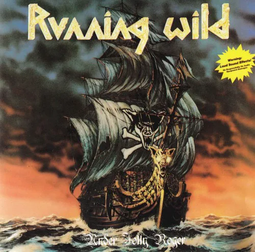 Cover of Running Wild – Under Jolly Roger