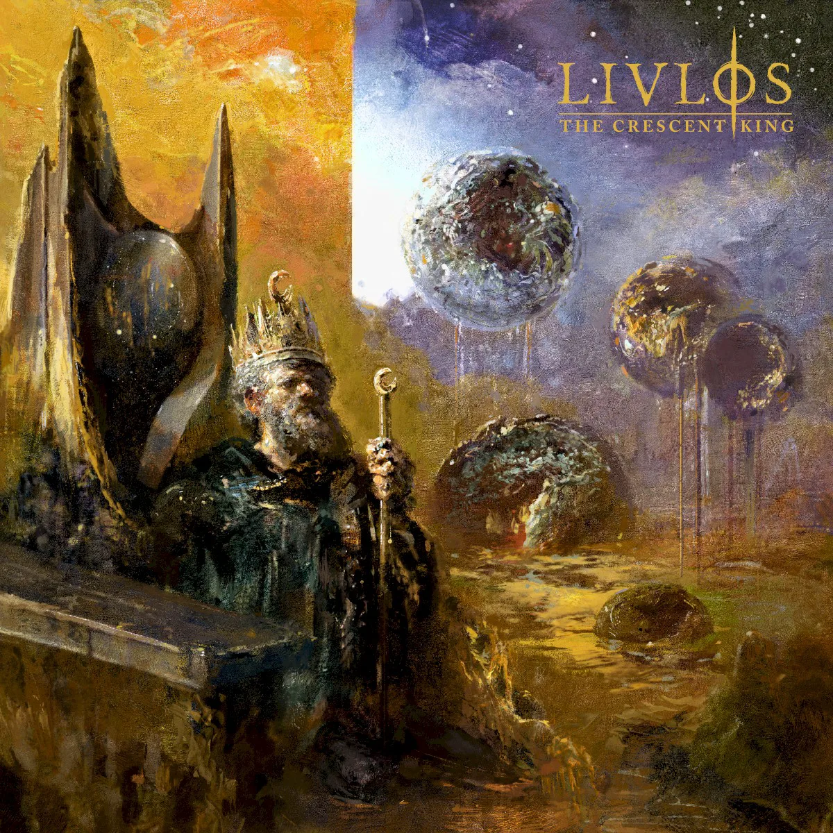 Obal alba Livløs – The Crescent King