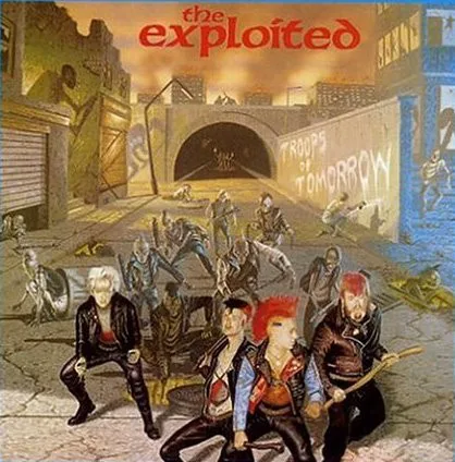 Cover of The Exploited – Troops of Tomorrow