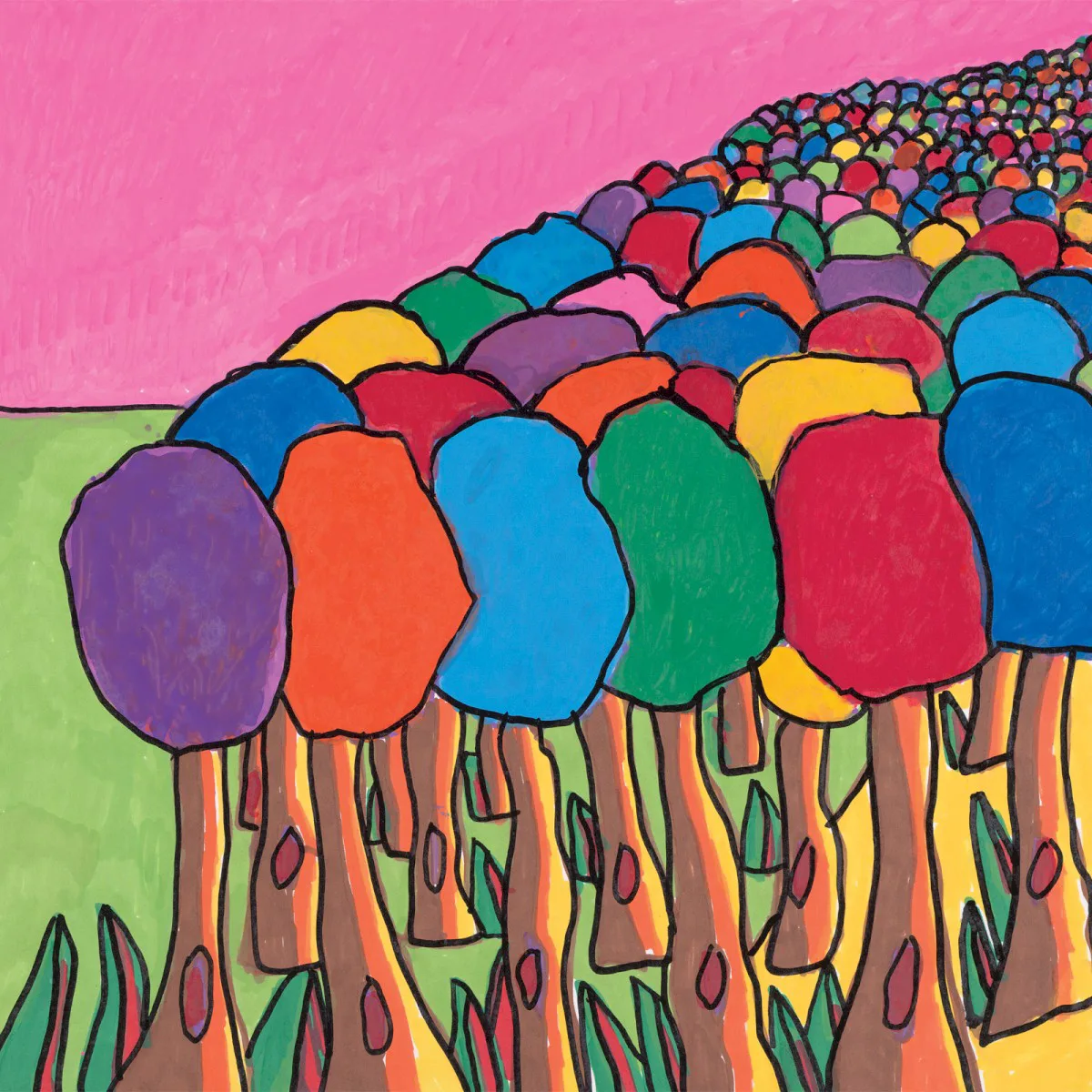 Obal albumu The Mountain Movers – Pink Skies