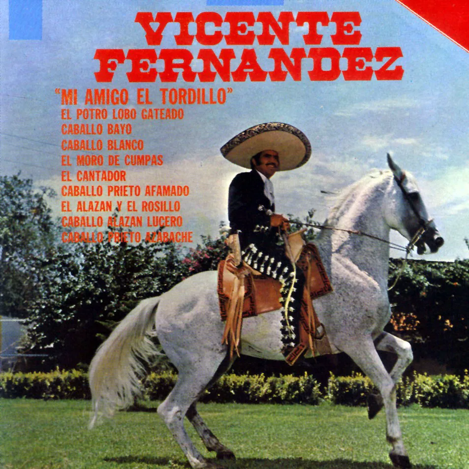 Cover of Vicente Fernández – Mi amigo el tordillo