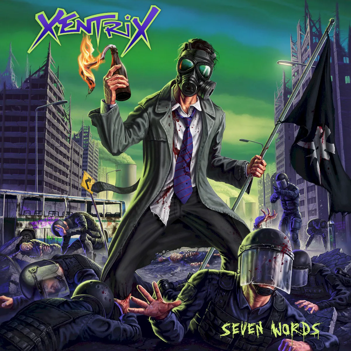 Cover of Xentrix – Seven Words