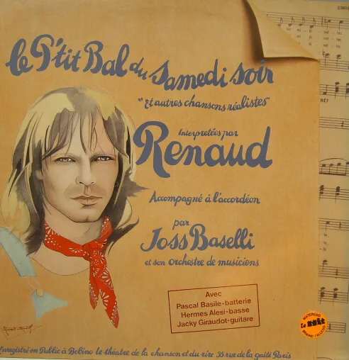 Cover of Renaud – Le P’tit Bal du samedi soir (et autres chansons réalistes)