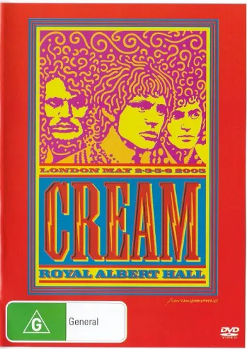 Cover of Cream – Royal Albert Hall: London May 2‐3‐5‐6 2005