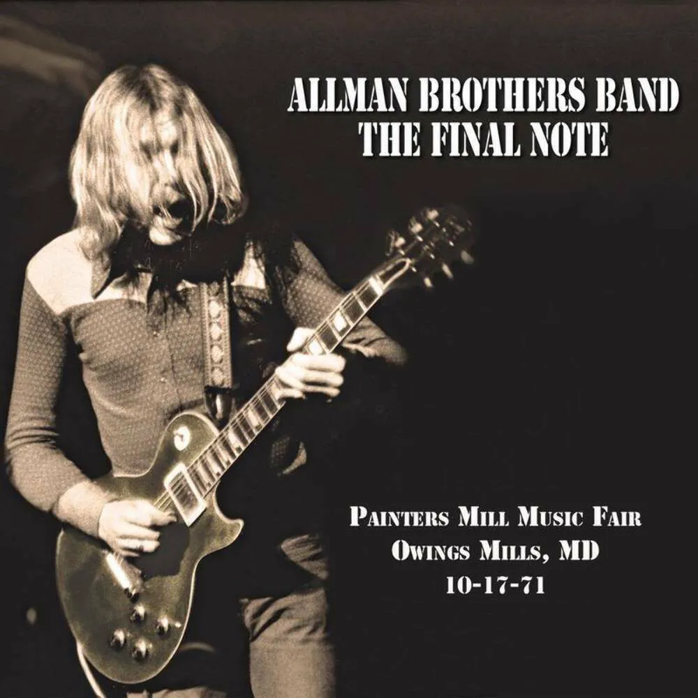Cover of The Final Note (Painters Mill Music Fair Owings Mills, MD 10‐17‐71)