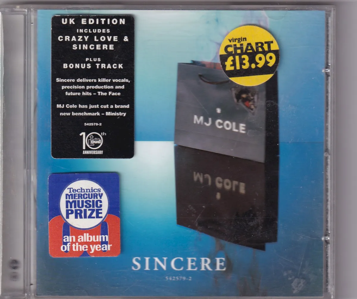 Cover of MJ Cole – Sincere