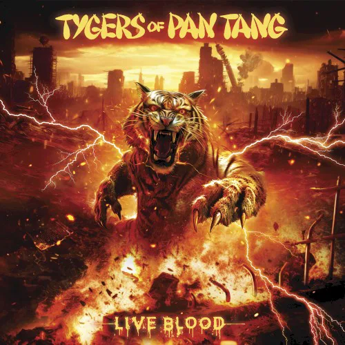 Obal albumu Tygers of Pan Tang – Live Blood
