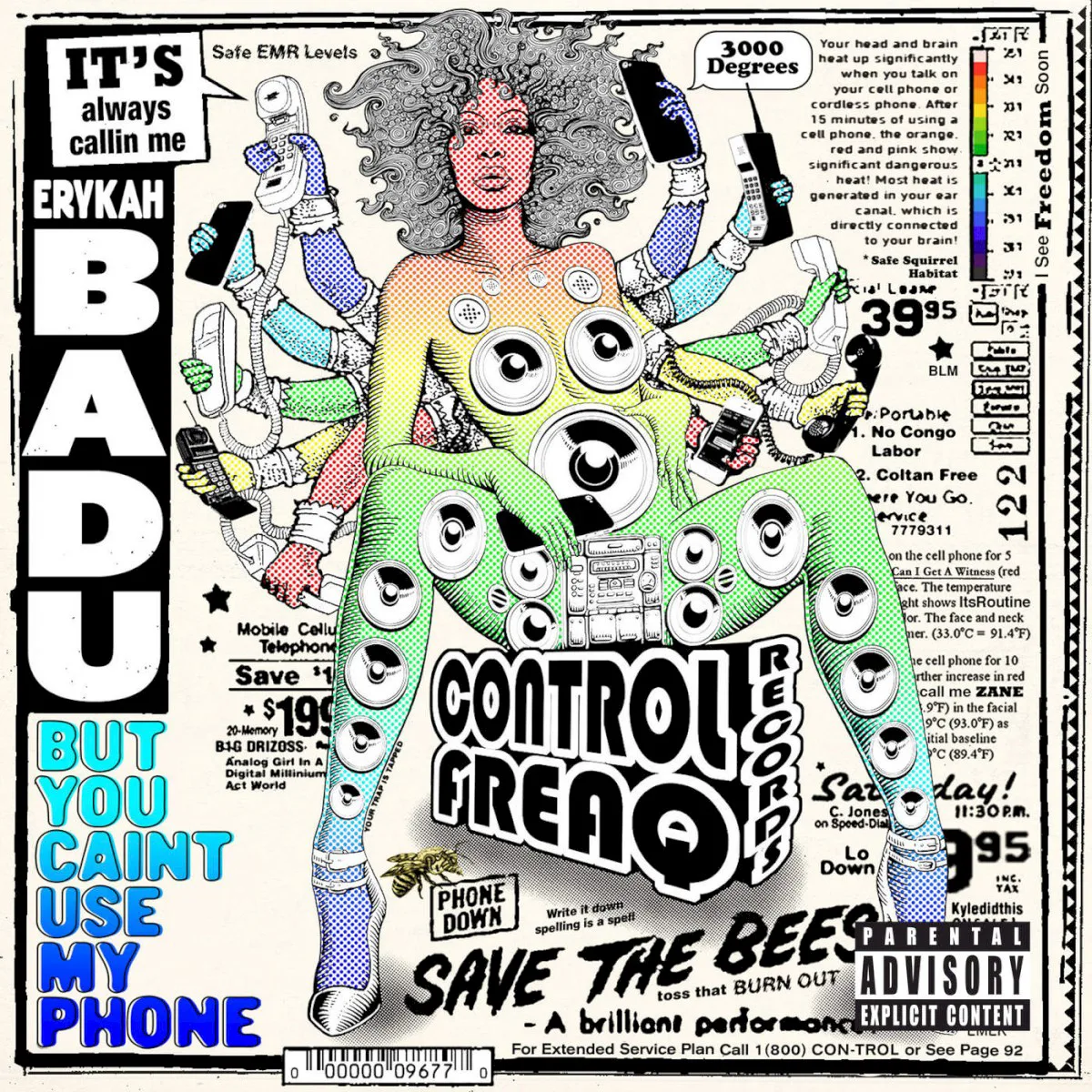 Obal albumu Erykah Badu – But You Caint Use My Phone