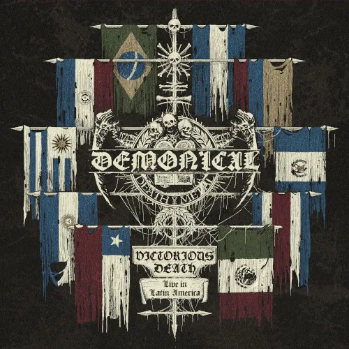 Cover of Demonical – Victorious Death - Live in Latin America