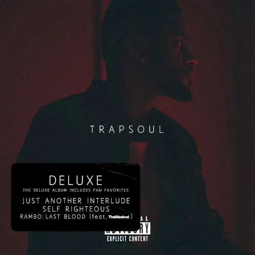 Cover of Bryson Tiller – T R A P S O U L