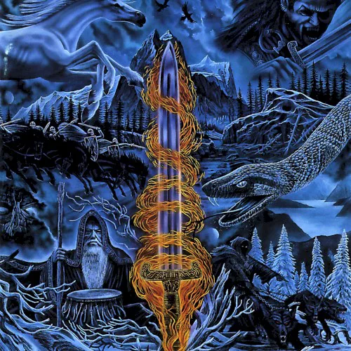 Cover of Bathory – Blood on Ice