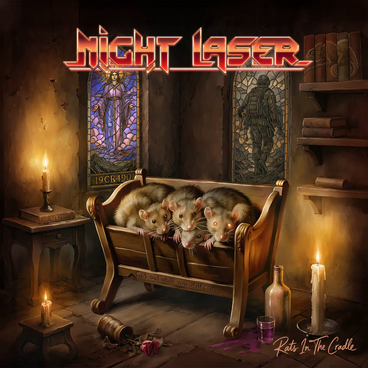 Obal alba Night Laser – Rats in the Cradle