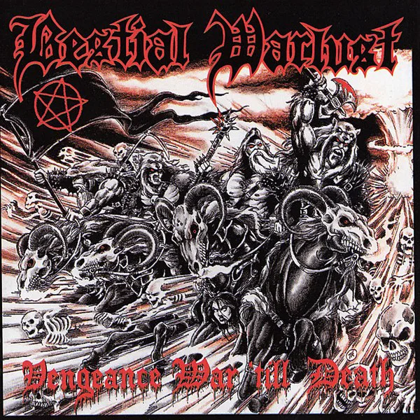 Obal albumu Bestial Warlust – Vengeance War 'Till Death