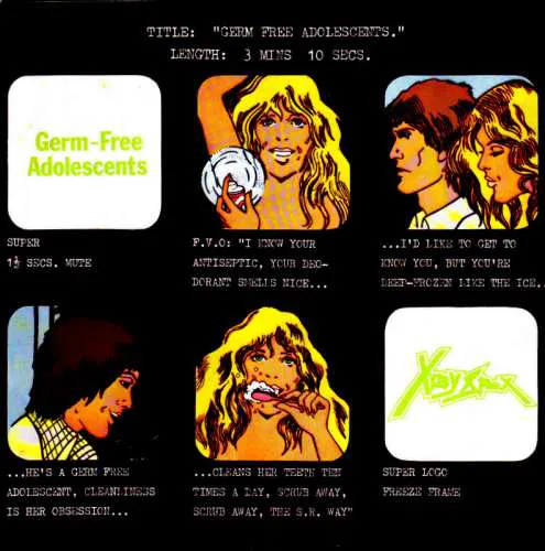Obal albumu X‐Ray Spex – Germ-Free Adolescents
