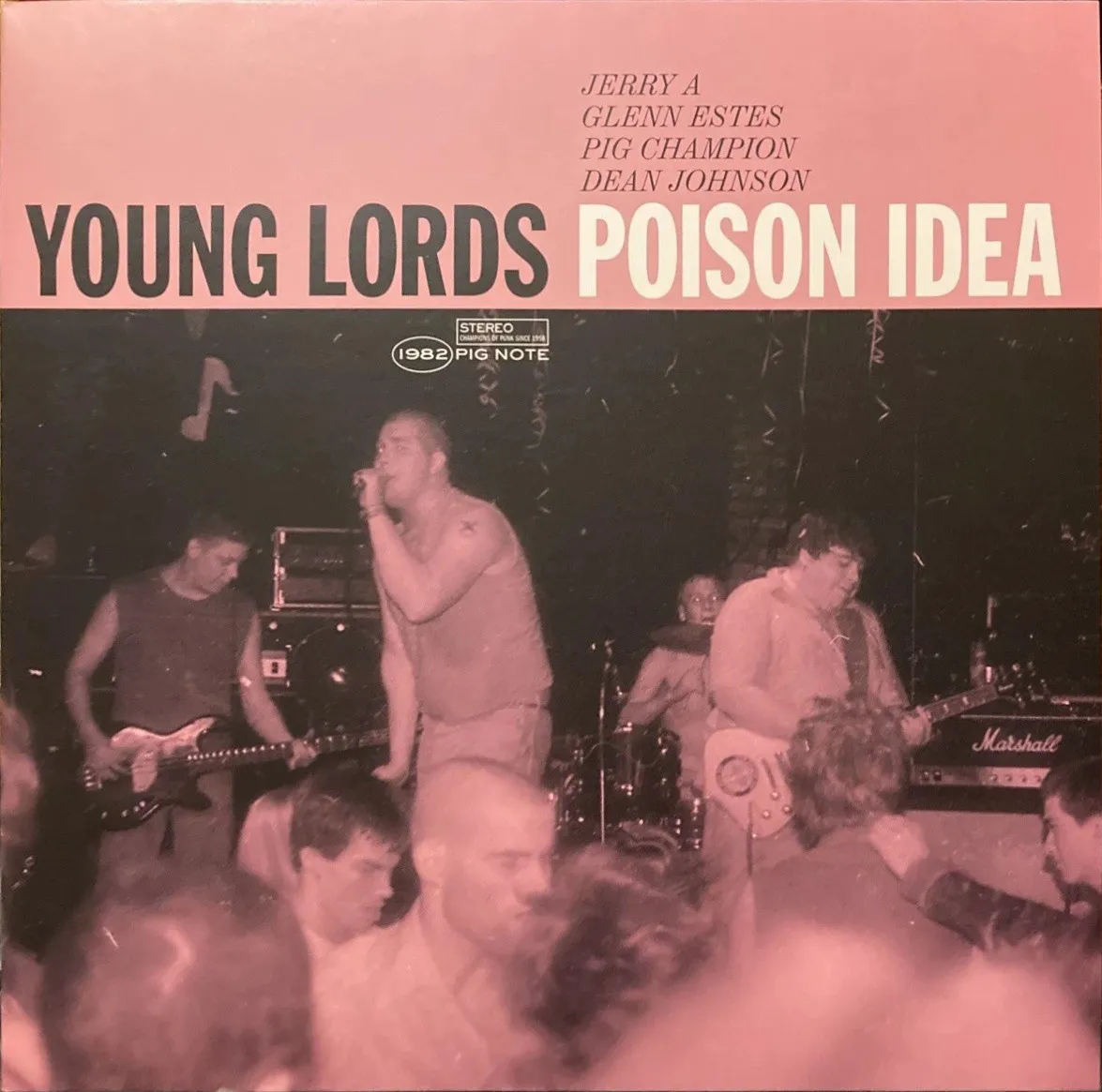 Cover of Poison Idea – Young Lords: Live at the Metropolis, 1982