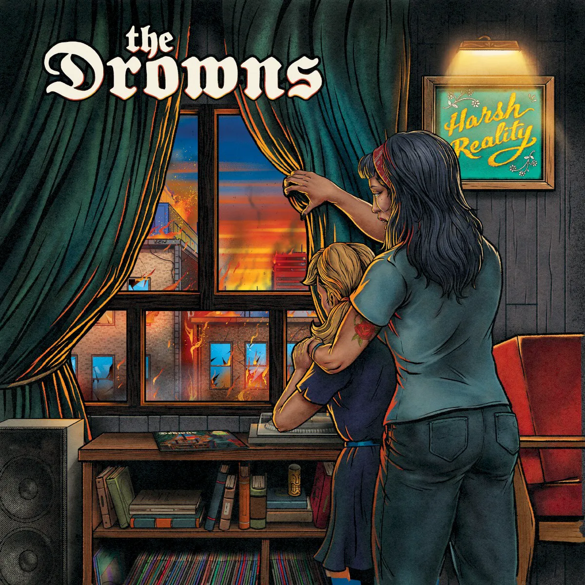 Obal albumu The Drowns – Harsh Reality